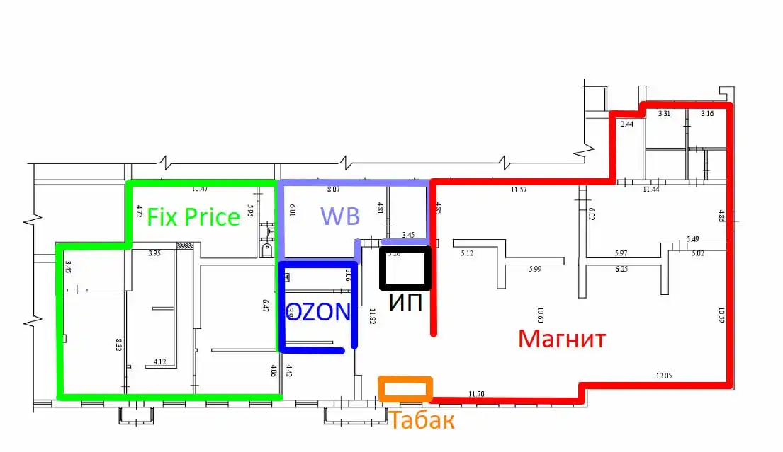 ГАБ с Магнитом и Fix Price в Волгограде - Коммерческая недвижимость (Недвижимость) в Волгоград