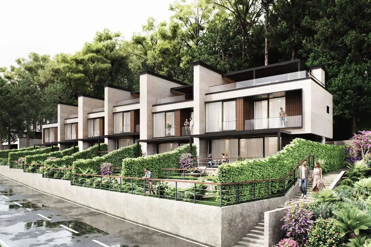 Таунхаусы с видом на море в Центральном Сочи - Таунхаусы (Недвижимость) в Сочи