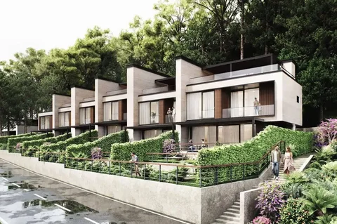 Таунхаусы с видом на море в Центральном Сочи - Недвижимость в Сочи