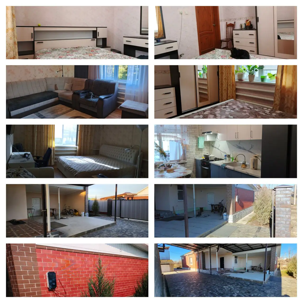 Продаётся тёплый светлый просторный газифицированный дом 109м2 с участком 34 сотки в предгорье - Дома (Недвижимость) в Белореченский район