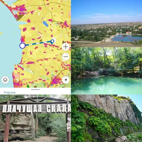 Продажа 4 земельных участков в Симферопольском районе - Дома в Лекарственное