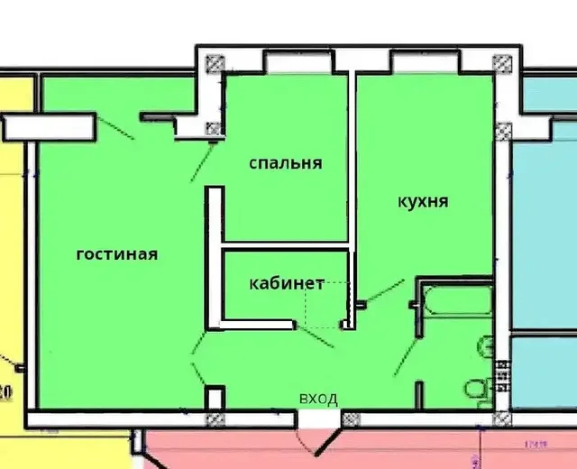 Продажа 2-комнатной квартиры 70.6 кв м - Парковка в Москва