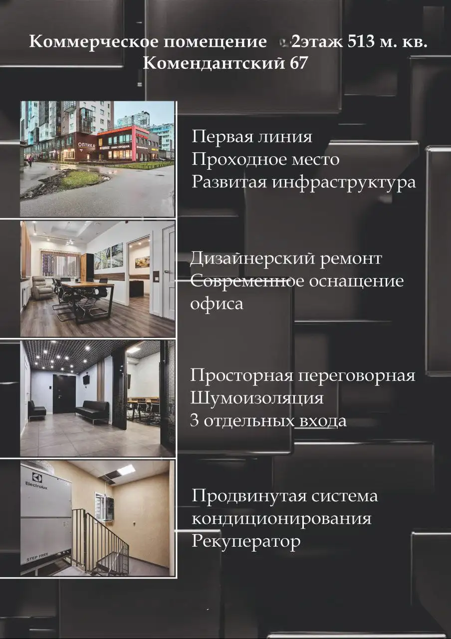 Продажа универсального помещения 513 кв.м с тремя входами в Санкт-Петербурге - Коммерческая недвижимость (Недвижимость) в Санкт-Петербург