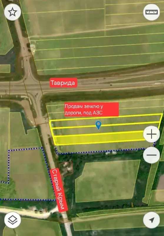 Продажа участка под АЗС в Крыму - Земельный участок (Недвижимость) в Феодосия