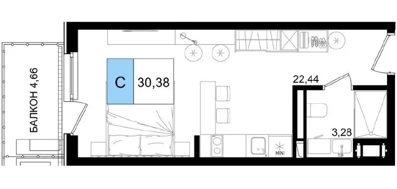 ЖК «Корсаков» в Анапе, студии ниже цены застройщика - Новостройки (Недвижимость) в Анапа