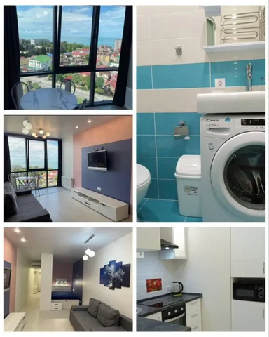 Студия в ЖК Морская Симфония-2 с видом на море - Аренда квартир в Адлер