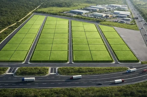 Продажа промышленных участков от 1 Га в Промышленном парке, Домодедово - Недвижимость в Домодедово