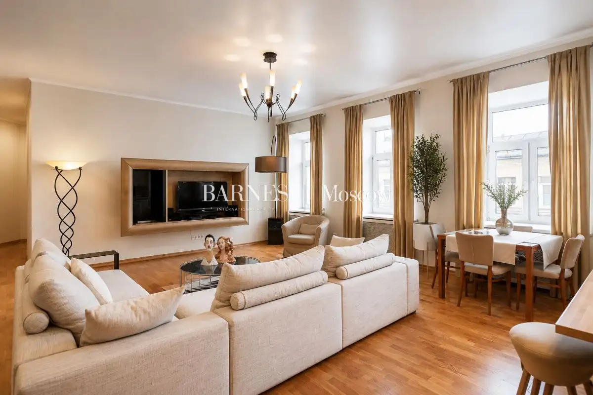 3-комнатная квартира 124 м² в клубном доме на Петровке - Квартира (Недвижимость) в Москва