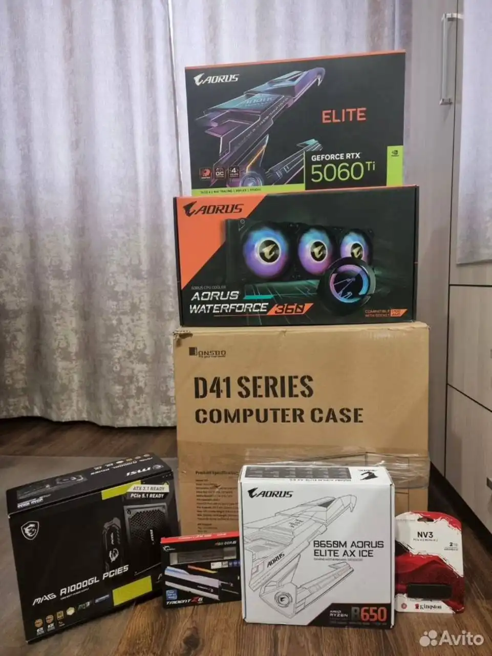 Продается игровой компьютер с видеокартой RTX 5060Ti