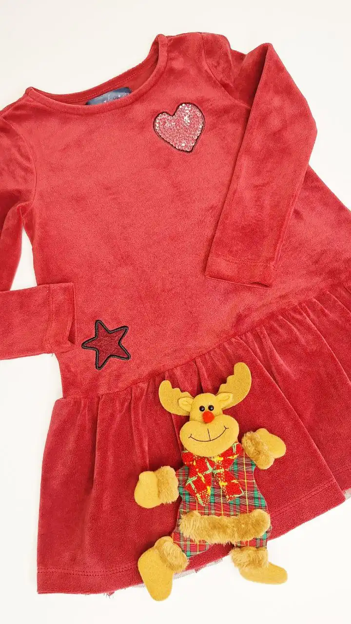 Велюровое платье размер 92