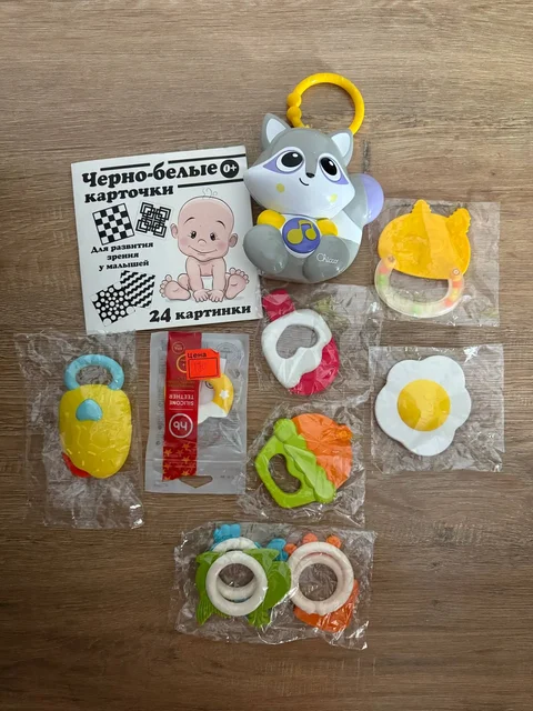 Погремушки, грызунки и мягкие игрушки для детей - Товары для детей в Балашиха