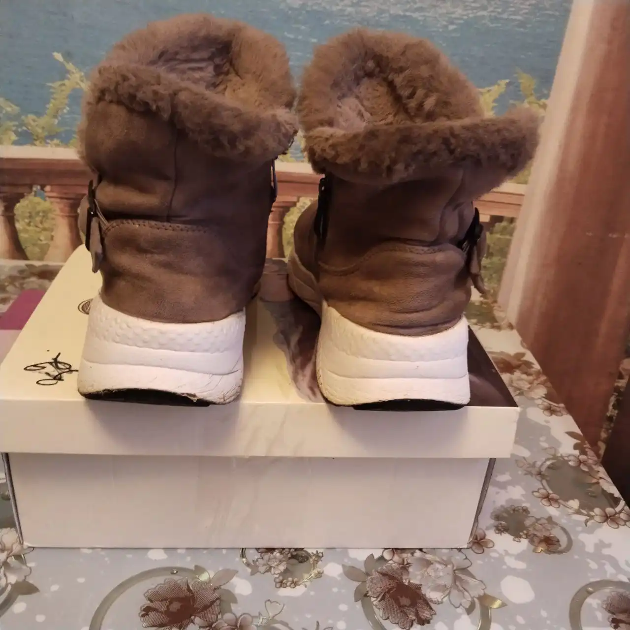 Зимние угги размер 41 в хорошем состоянии