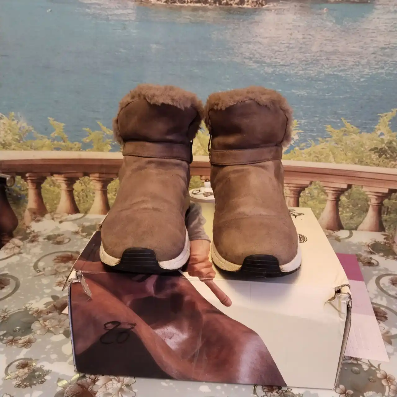 Зимние угги размер 41 в хорошем состоянии