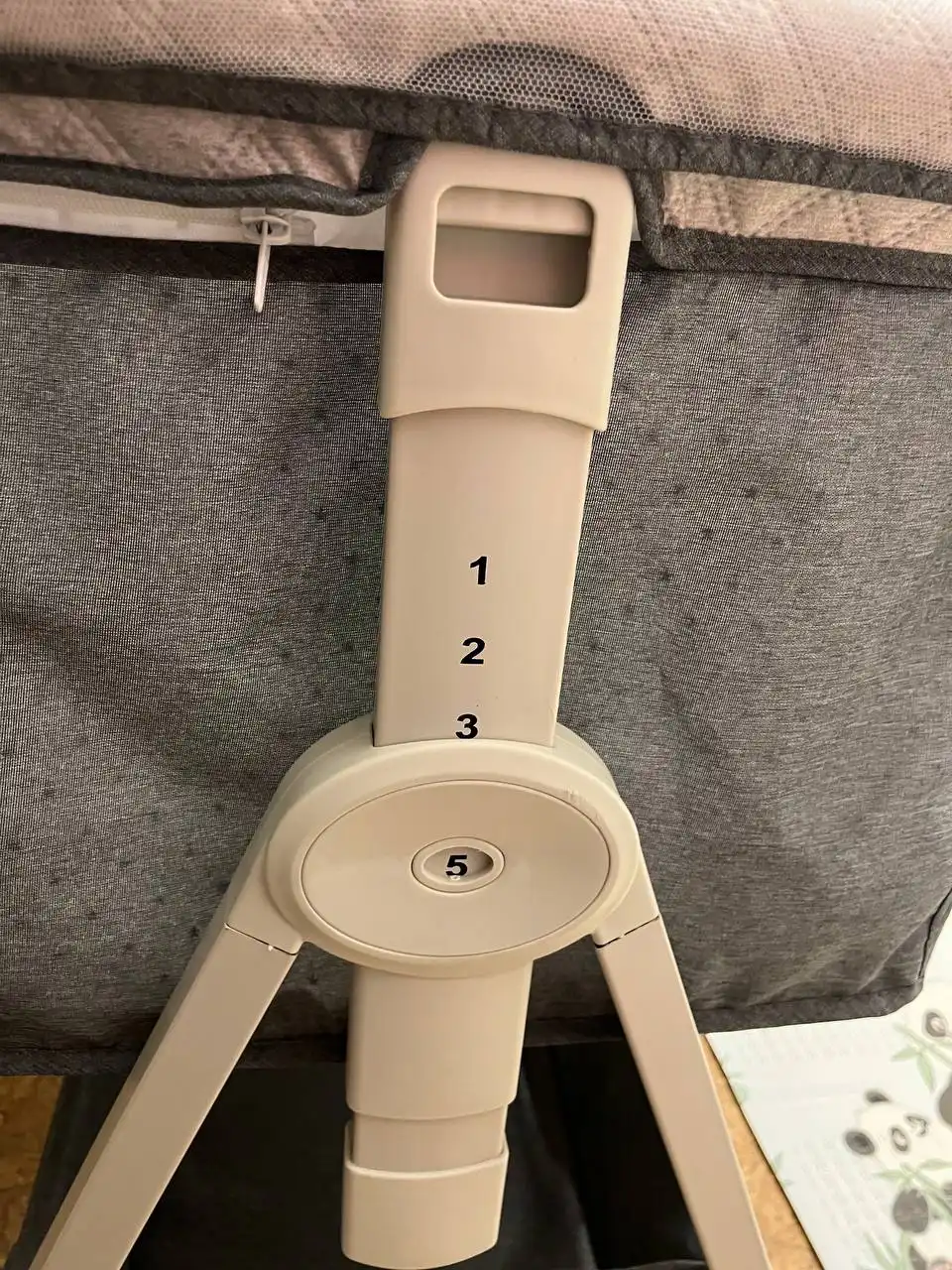 Детская приставная кроватка-люлька