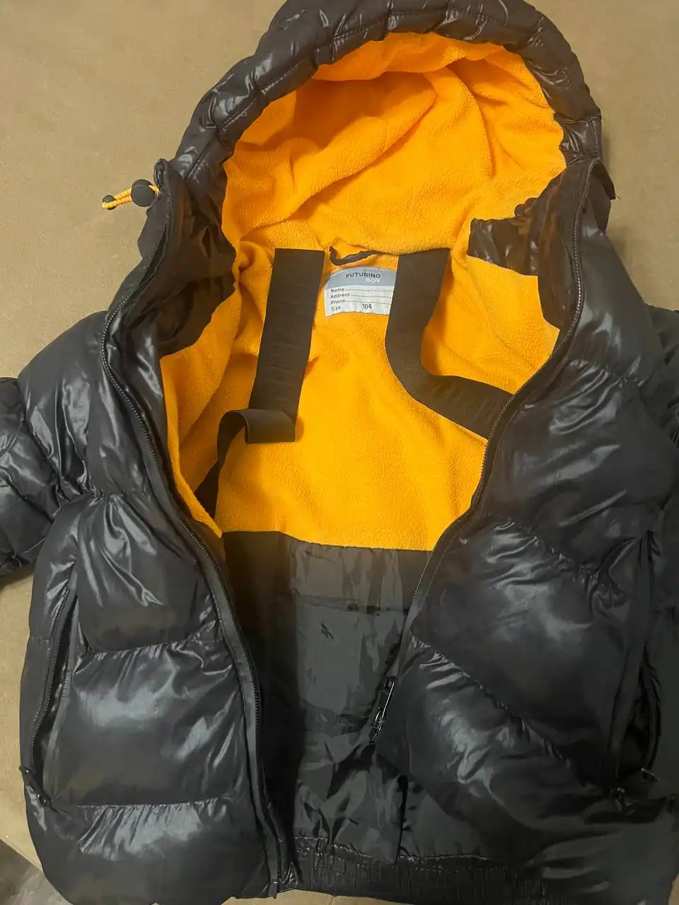 Куртка зимняя для мальчика размер 104/110