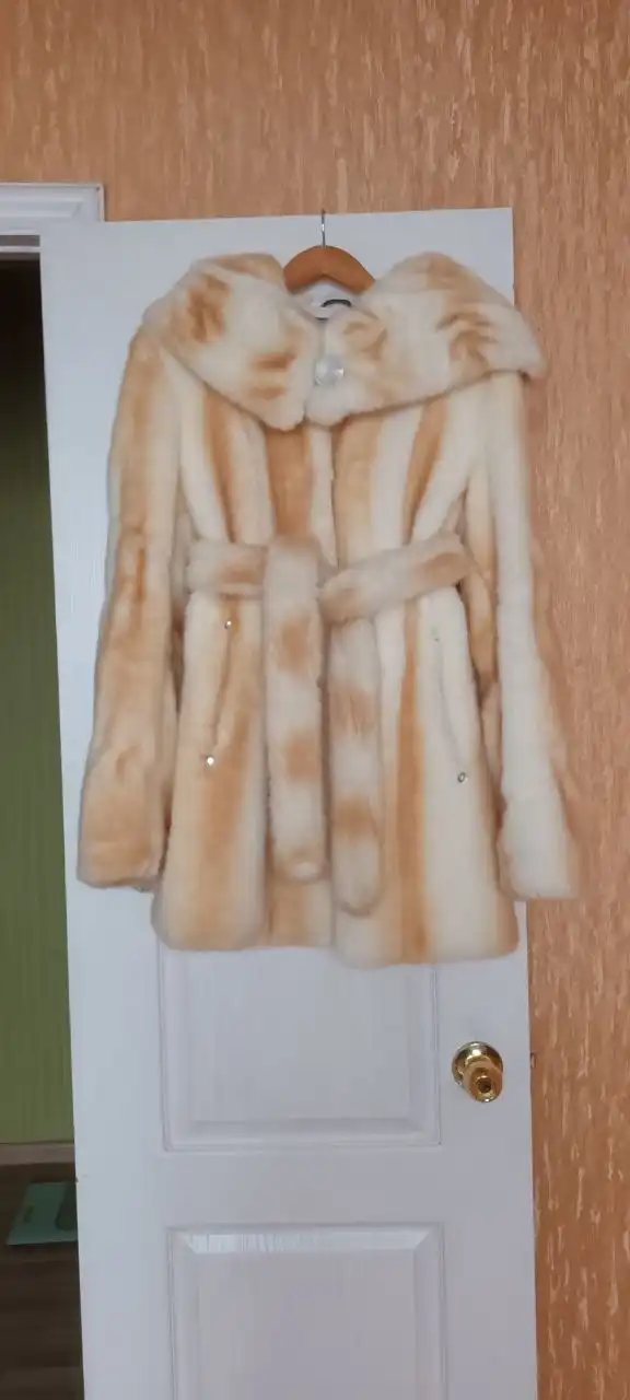 Полушубок эко мех, размер 44-46