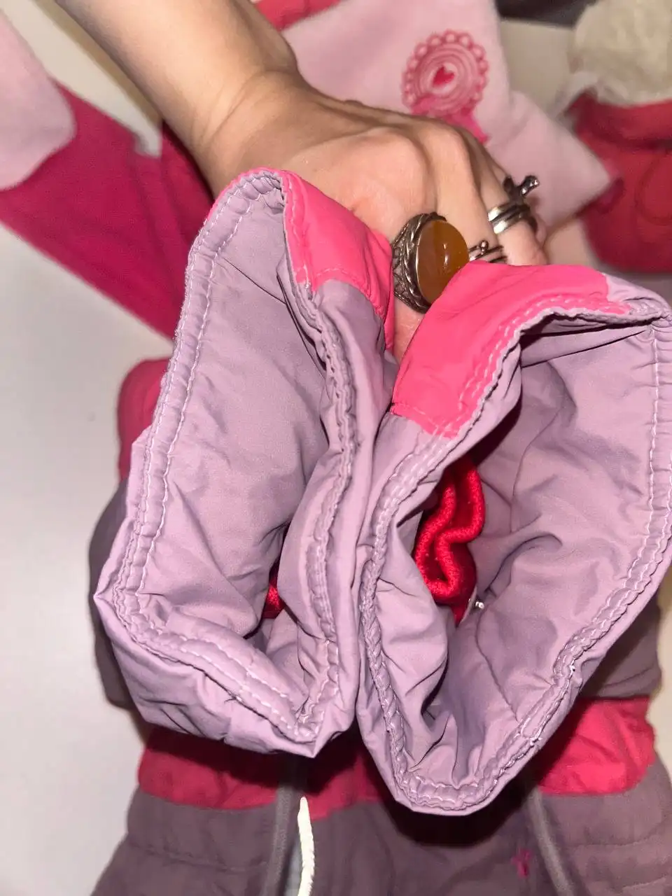 Зимний комбинезон 80-86 розовый с подкладкой - Детская одежда (Товары для детей) в Балашиха