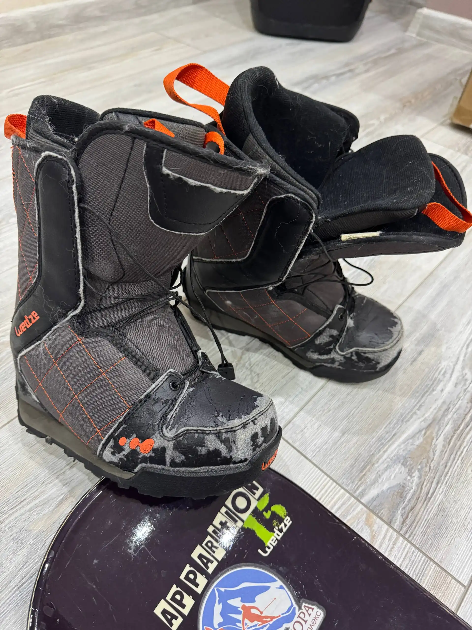 Комплект сноуборда для детей 7-12 лет с защитой - Сноубординг (Хобби и отдых) в Балашиха