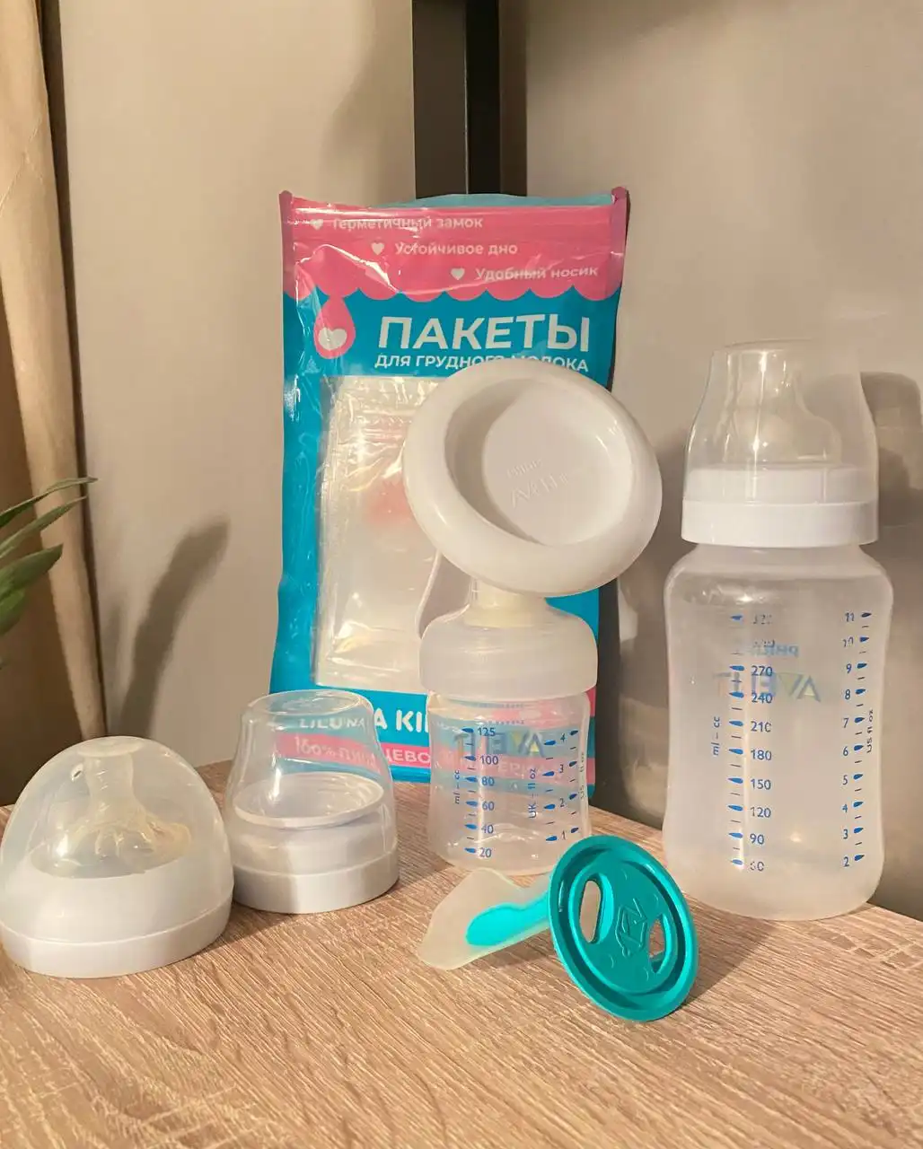 Ручной молокоотсос Avent с комплектом - Детские товары (Барахолка) в Балашиха