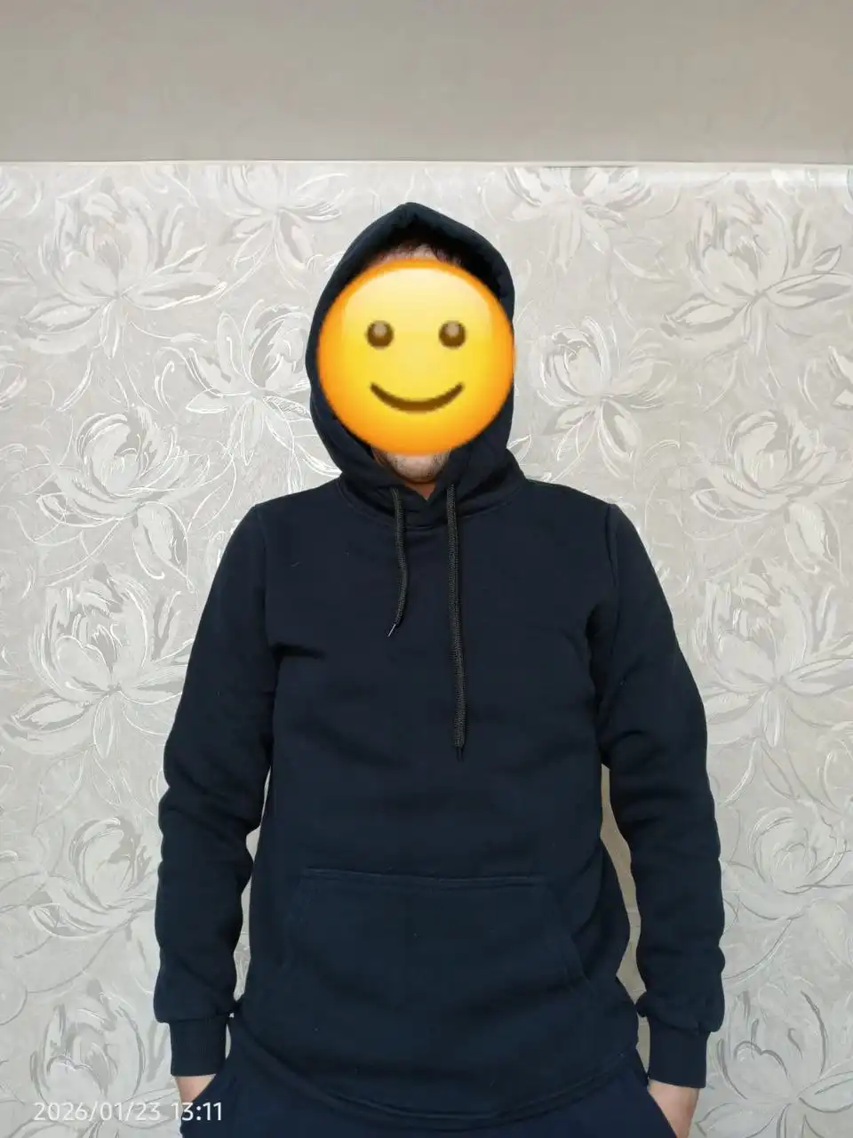 Толстовка худи мужская, размер 46-48 - Верхняя одежда (Одежда) в Балашиха