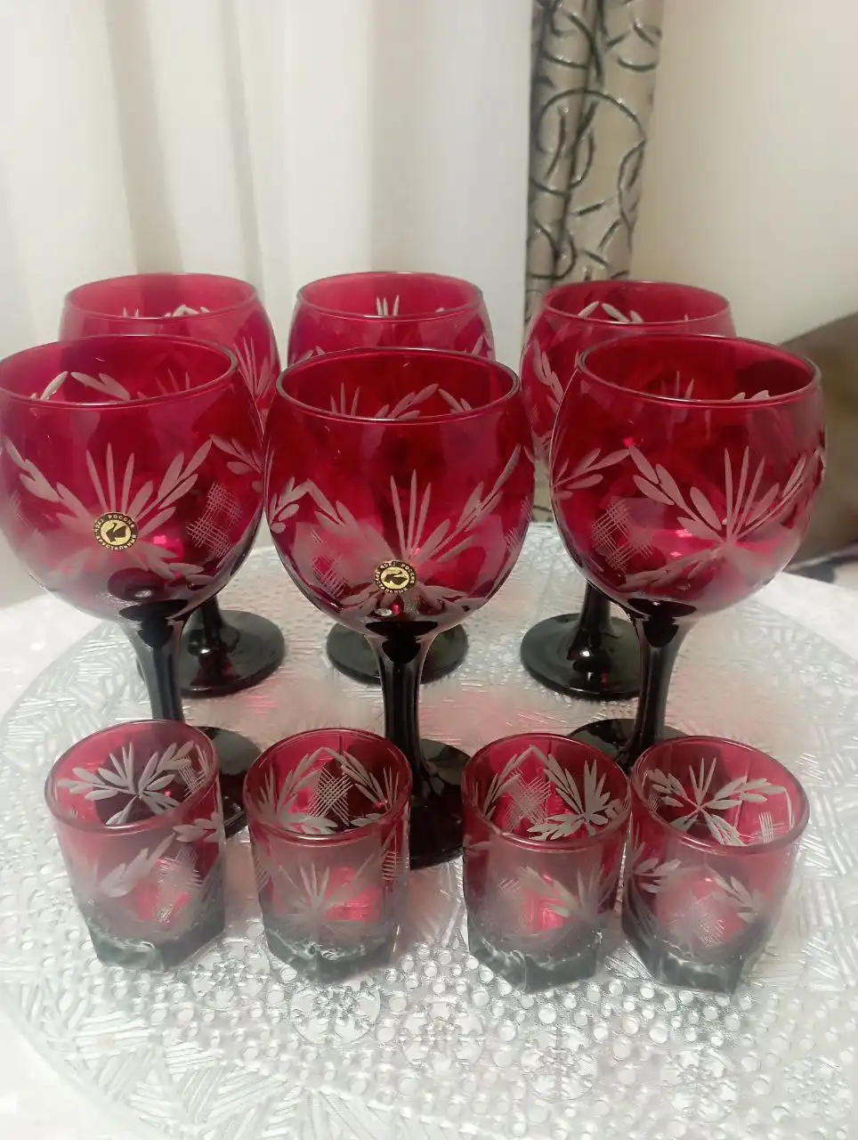 Хрустальные бокалы и рюмки советские - Посуда (Барахолка) в Балашиха