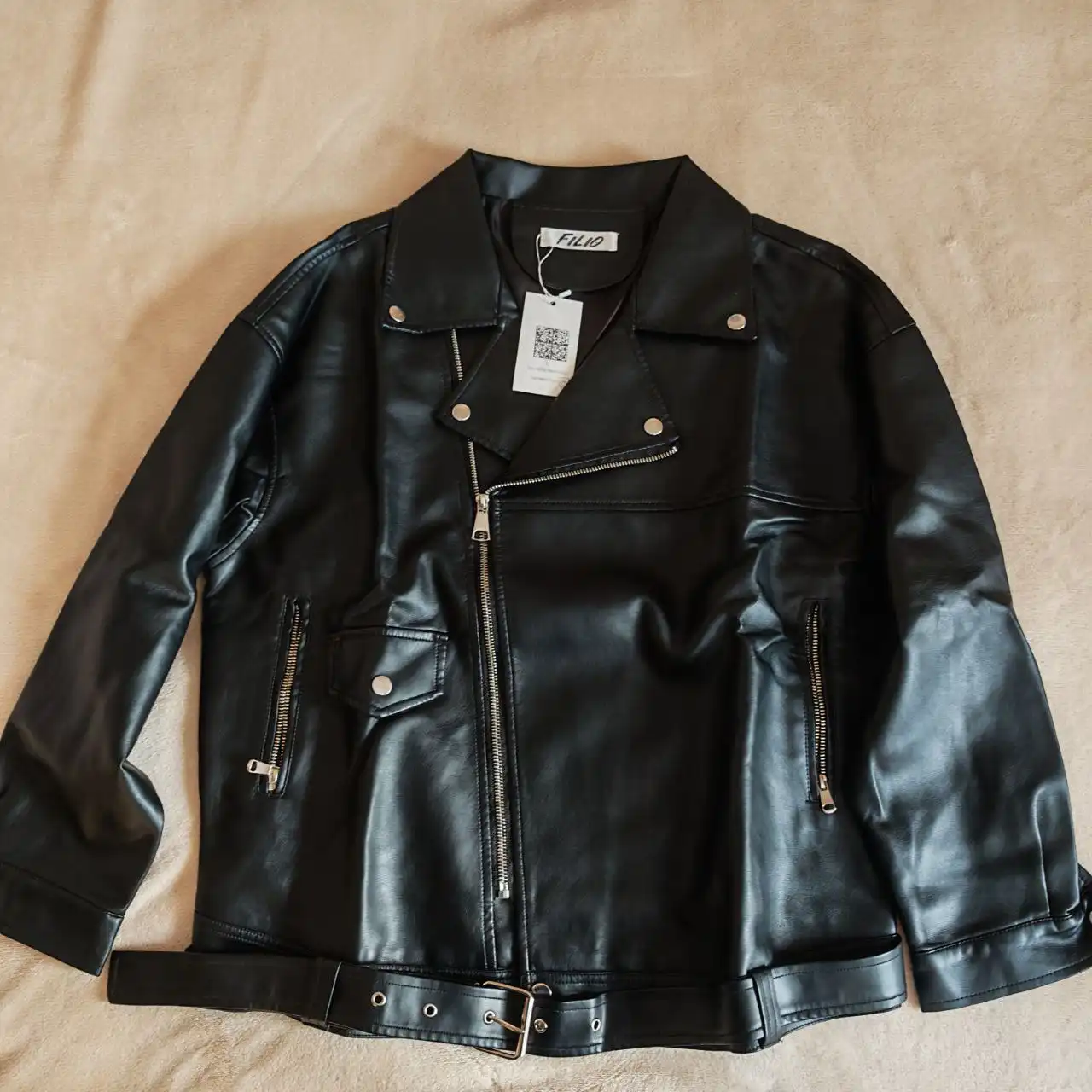 Куртка косуха оверсайз из экокожи - Куртки (Одежда) в Балашиха