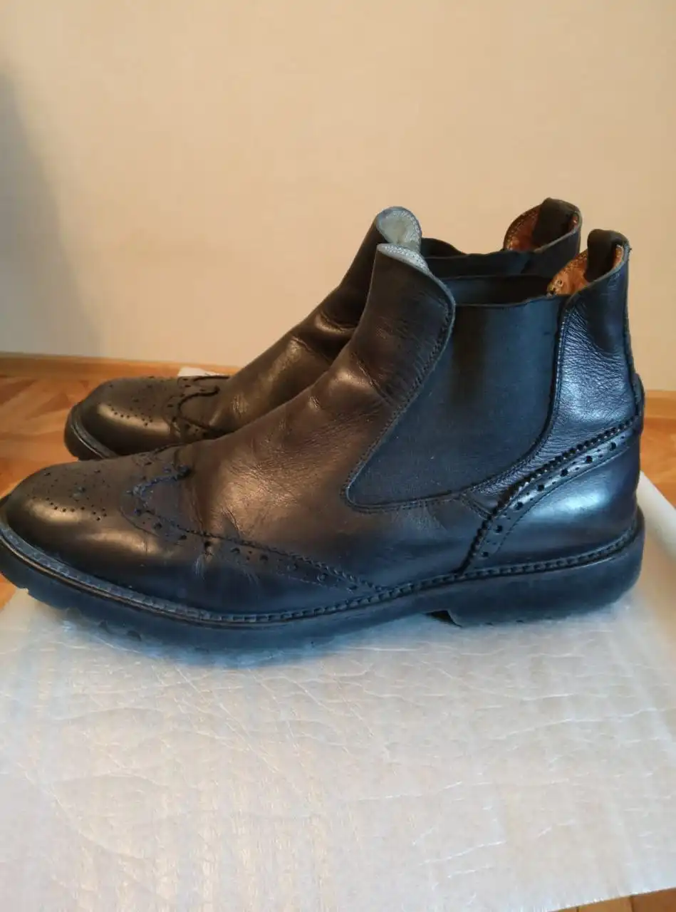 Мужские сапоги "Челси" из натуральной кожи, размер 44.5 - Обувь (Одежда) в Балашиха