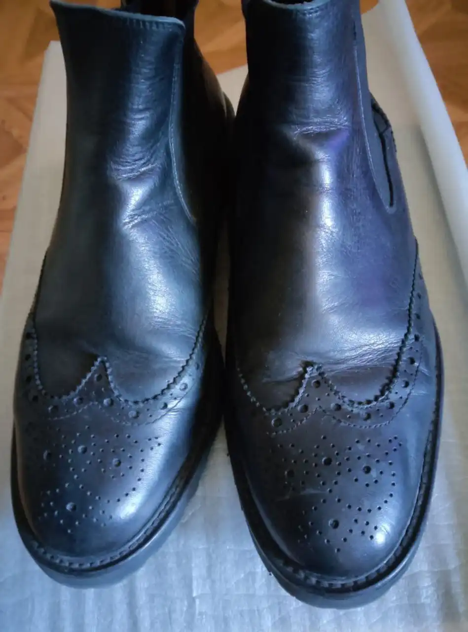 Мужские сапоги "Челси" из натуральной кожи, размер 44.5 - Обувь (Одежда) в Балашиха