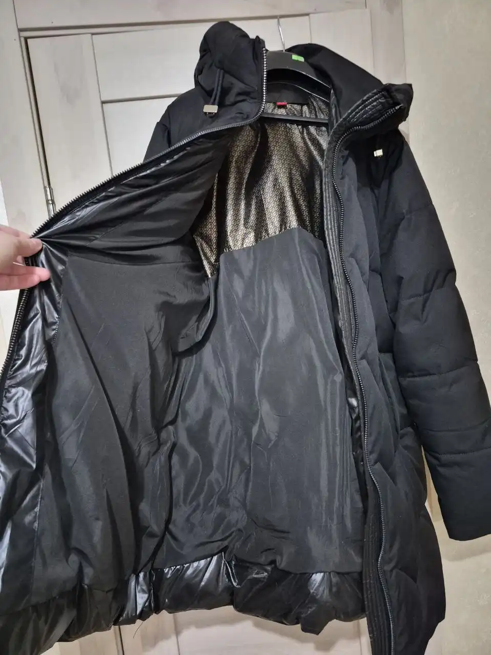 Зимний пуховик черный размер 60 - Верхняя одежда (Одежда) в Балашиха