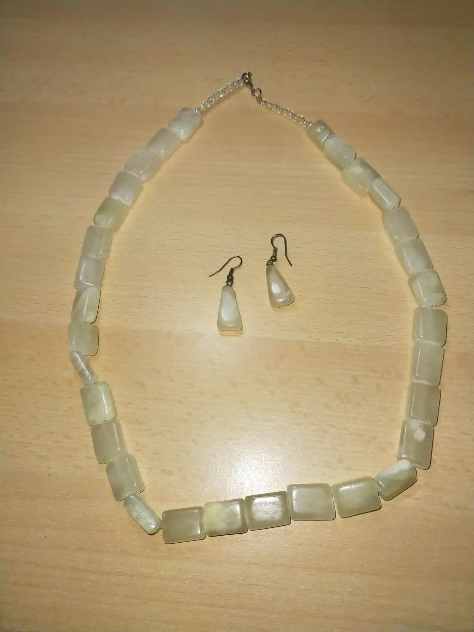 Комплект бусы и серьги из оникса - Украшения (Барахолка) в Балашиха