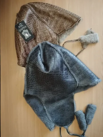 Женские шапки из натуральной кожи и меха из Турции - Головные уборы в Балашиха