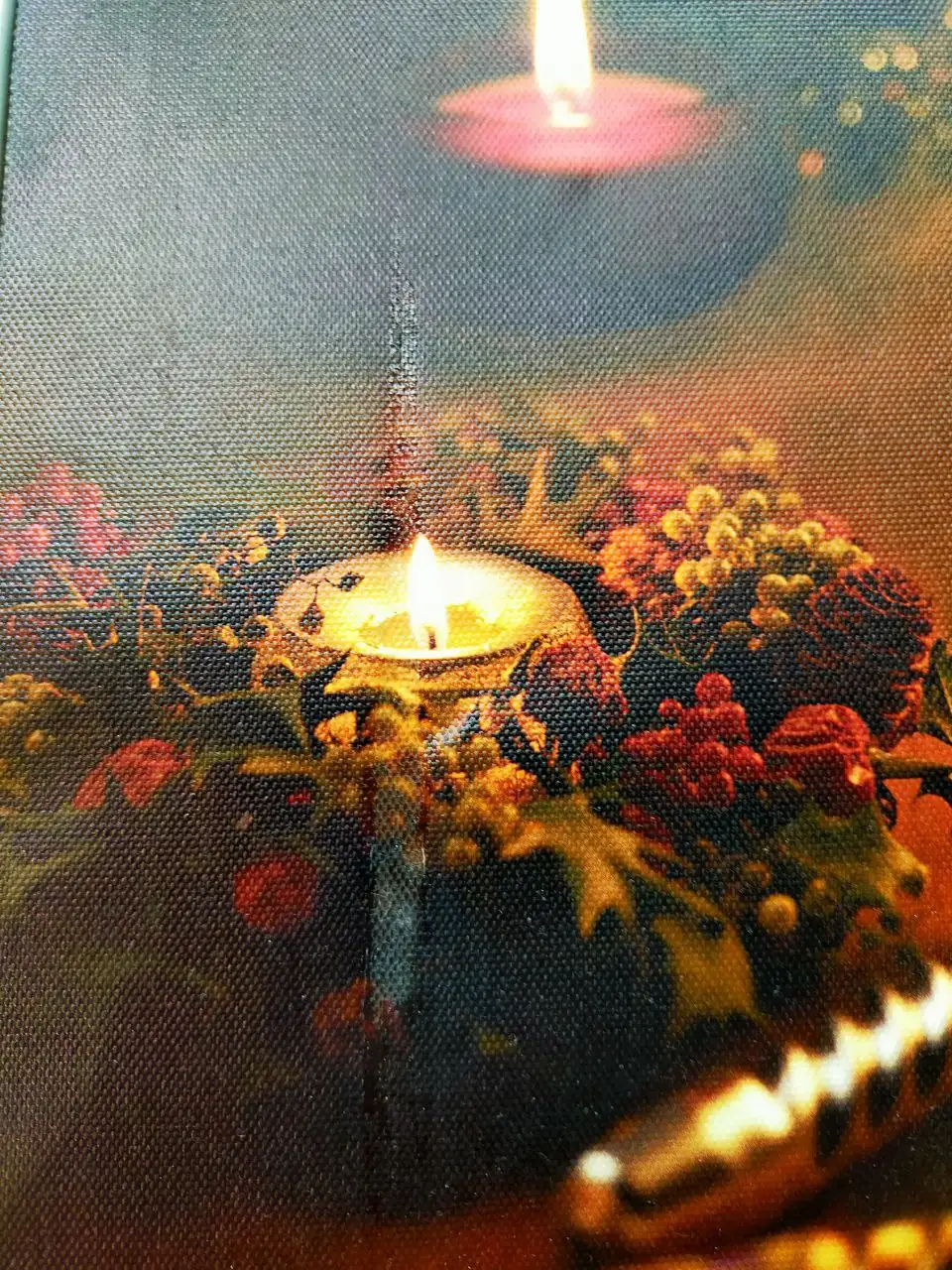 Картина LeFutur со светящимися свечами - Картины и предметы искусства (Хобби и отдых) в Балашиха