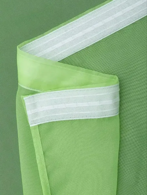 Тюль новая, 2 шт., светло-салатовый - частное объявление в Павлино