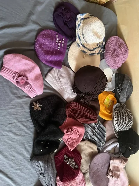 Женские головные уборы: шапки, шляпы, береты - Головные уборы в Балашиха