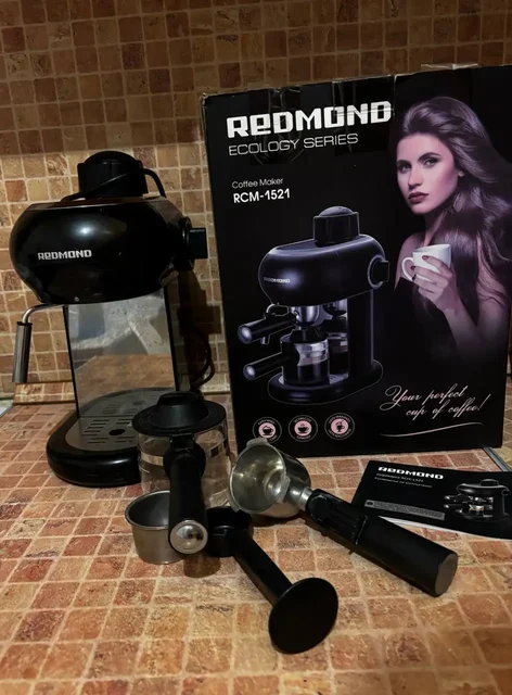 Кофеварка рожкового типа Redmond RCM-1521 - Комплектующие для ПК в Балашиха