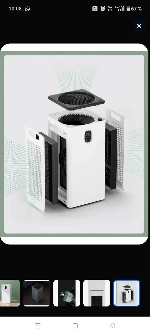 Очиститель воздуха б/у срочная продажа - Климатическая техника (Для дома и дачи) в Балашиха