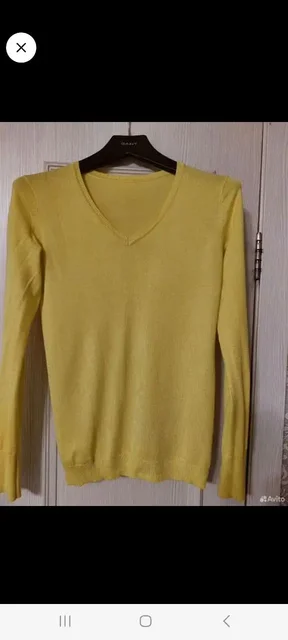 Джемпер V-образный вырез, размер 46 - Брюки в Балашиха