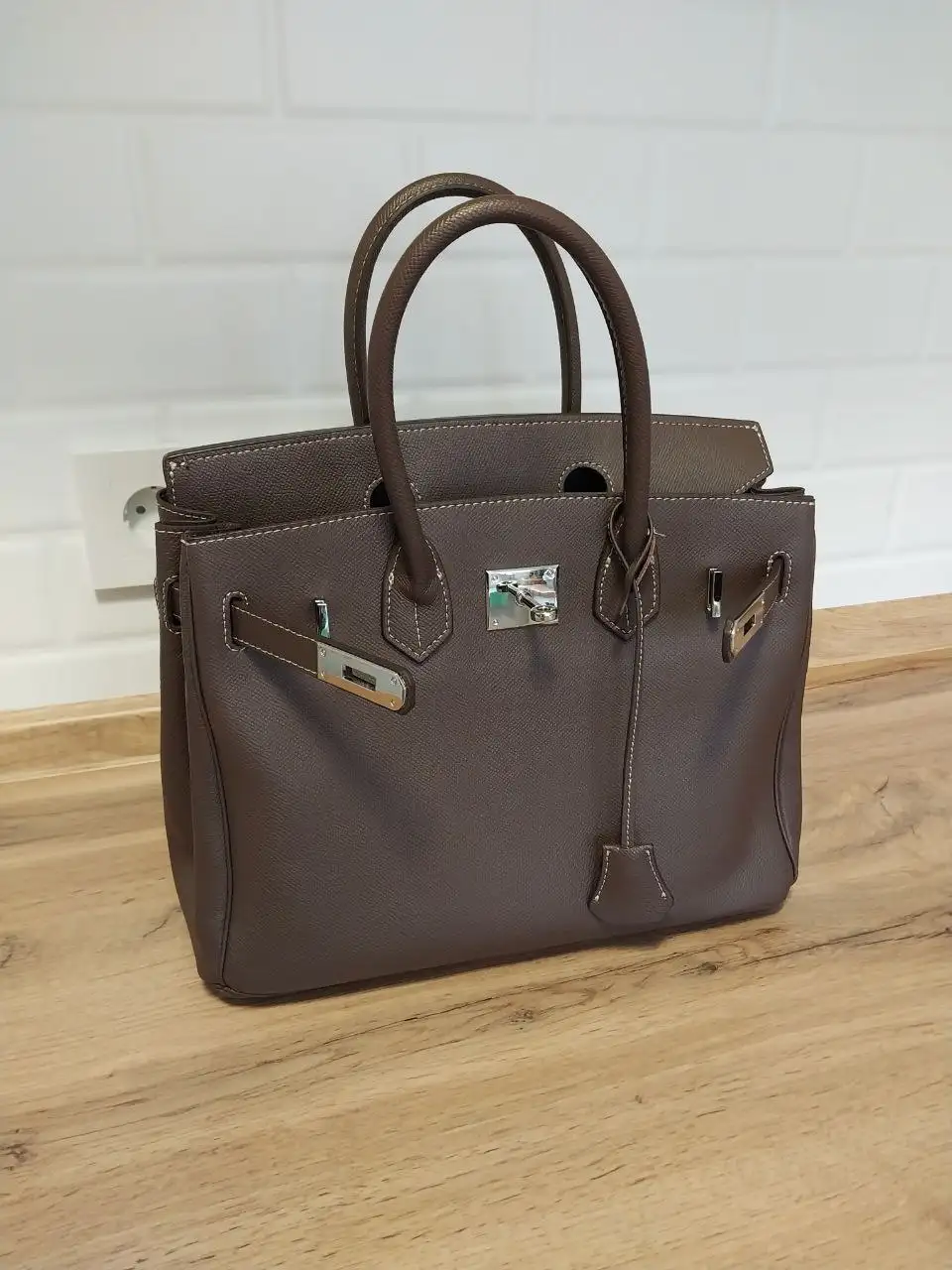 Сумка Tendance из натуральной кожи темно-коричневого цвета - Барахолка в Балашиха