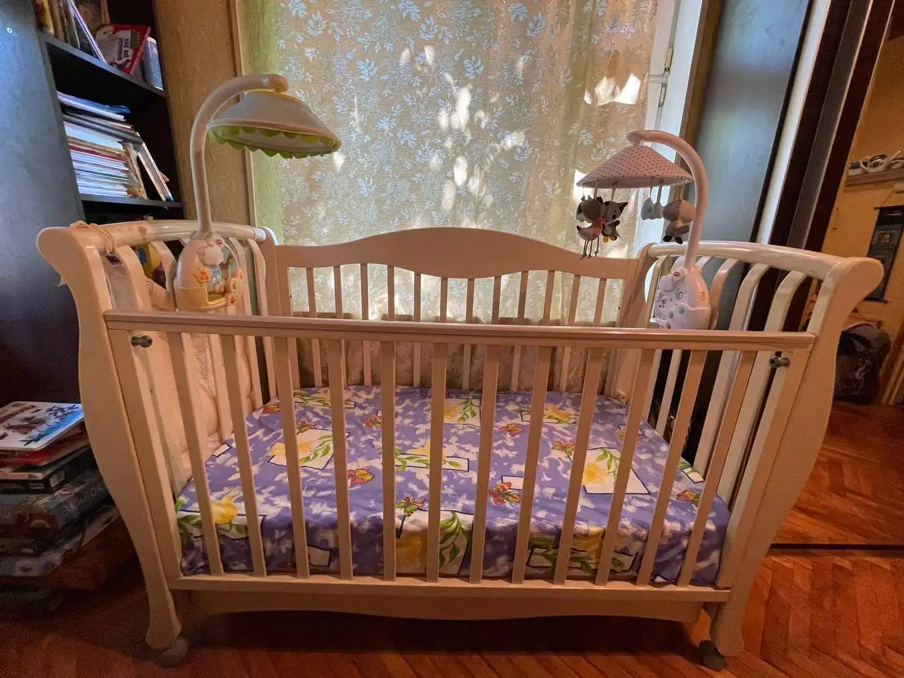 Детская кроватка с матрасом и ящиком - Детская мебель (Товары для детей) в Балашиха