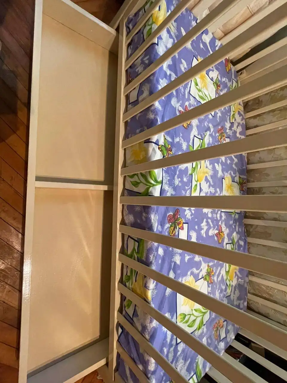 Детская кроватка с матрасом и ящиком - Детская мебель (Товары для детей) в Балашиха