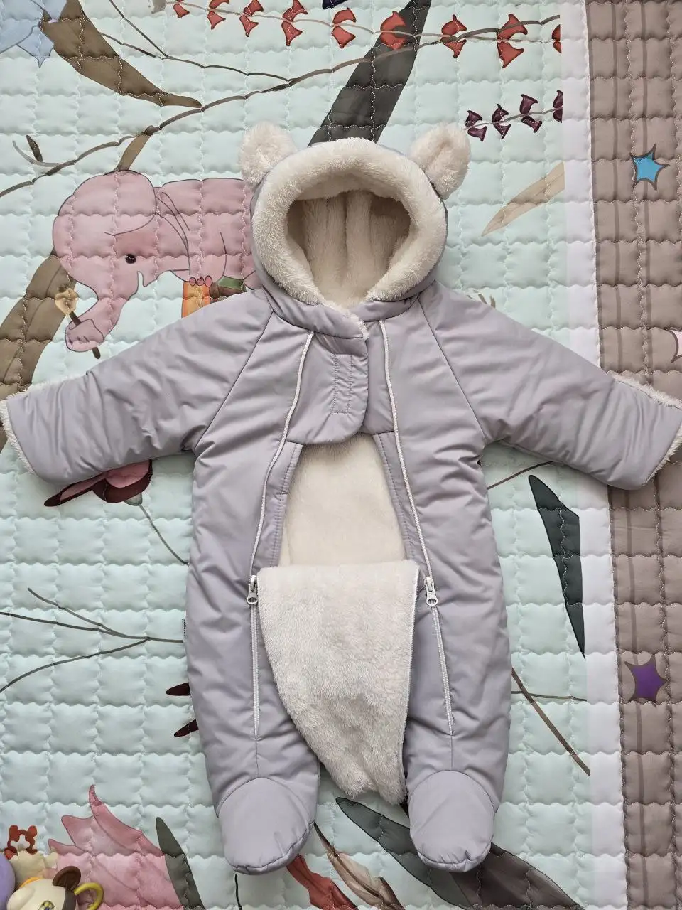 Демисезонный комбинезон Ramelka для новорожденных размер 68 - Одежда для новорожденных (Товары для детей) в Балашиха