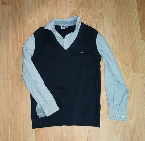 Джемпер-обманка размер 128 см - Очки и аксессуары в Балашиха