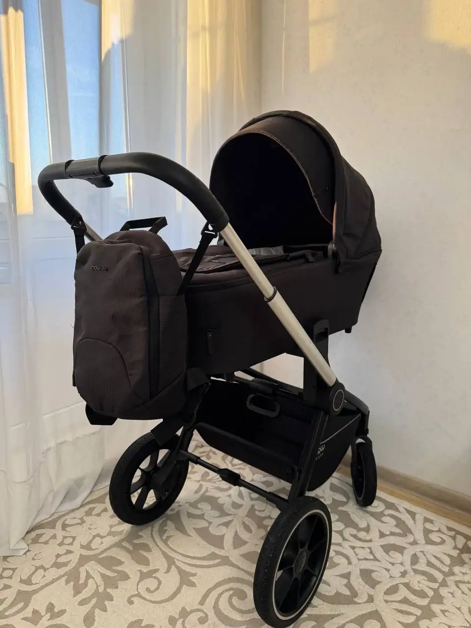 Коляска MowBaby Zoom 3 в 1 в хорошем состоянии полной комплектации - Коляски (Товары для детей) в Балашиха