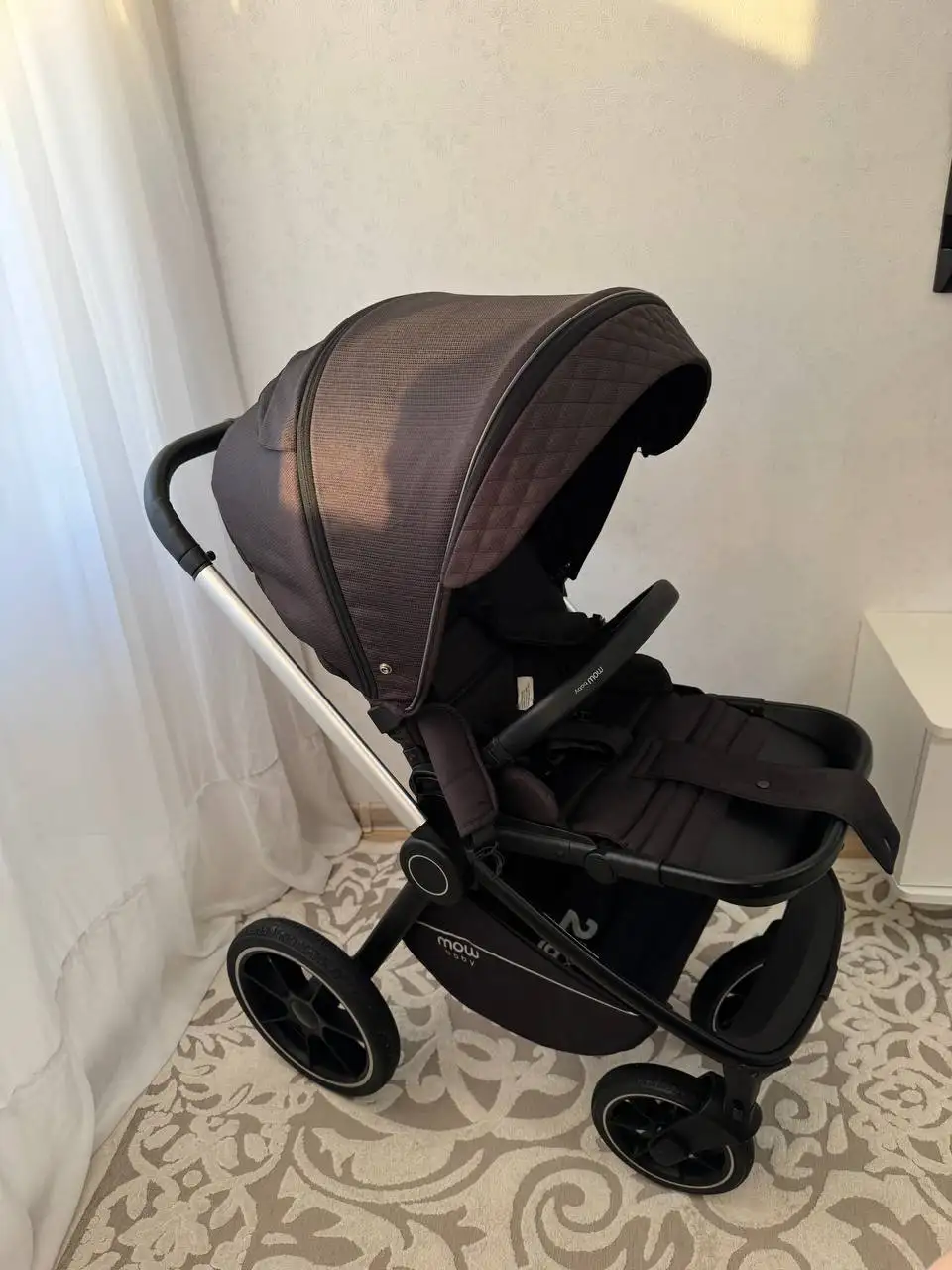 Коляска MowBaby Zoom 3 в 1 в хорошем состоянии полной комплектации - Коляски (Товары для детей) в Балашиха