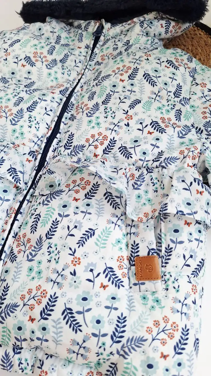 Курточка Mango Kids с растительным принтом - Детская одежда (Одежда) в Балашиха