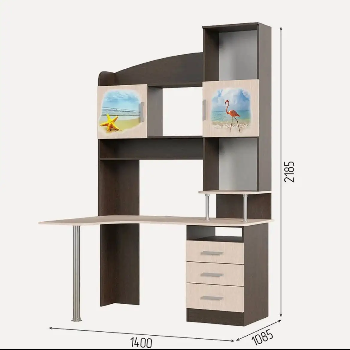 Компьютерный стол со сколами - Мебель (Для дома и дачи) в Балашиха