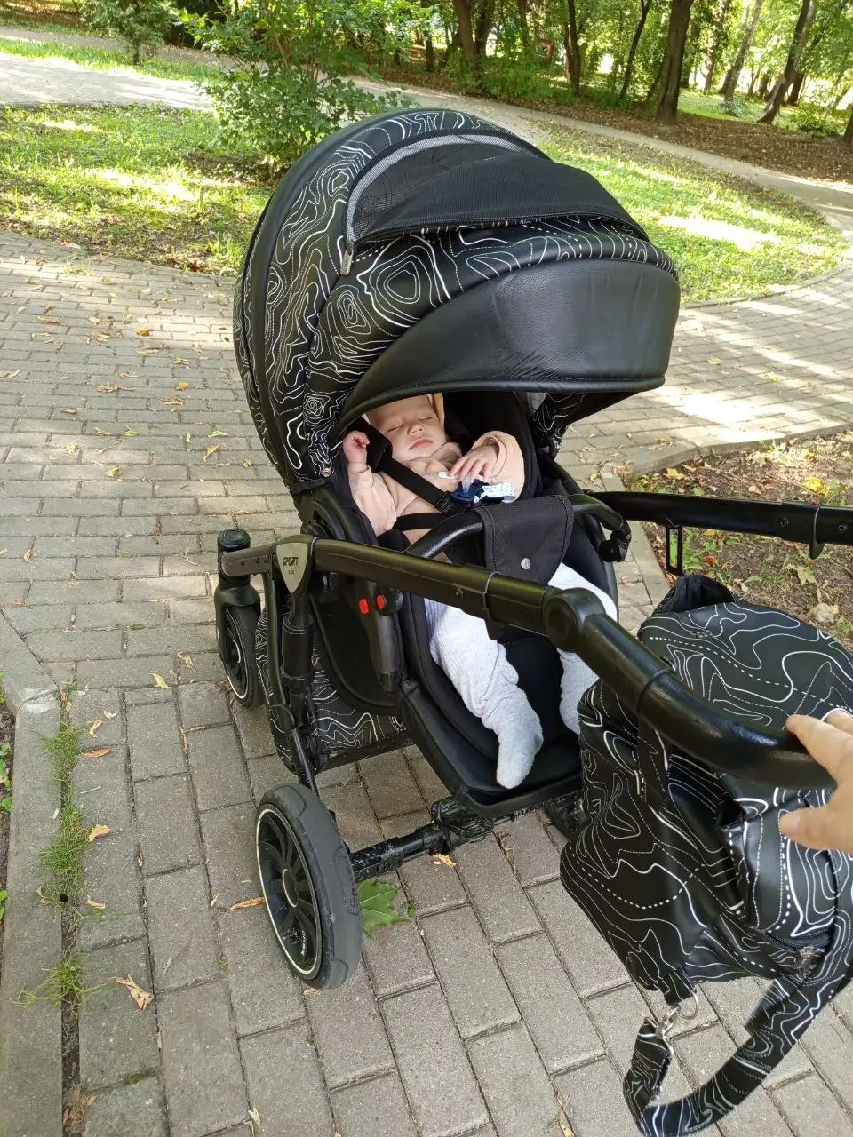 Коляска Anex Sport 3в1 с люлькой, прогулочным блоком и автолюлькой - Коляски (Товары для детей) в Балашиха