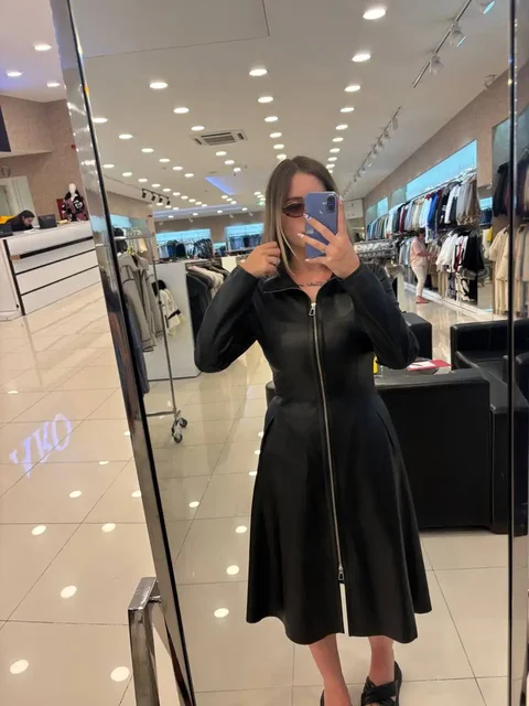 Новый кожаный плащ производства Турция размер 44 - частное объявление в Балашиха