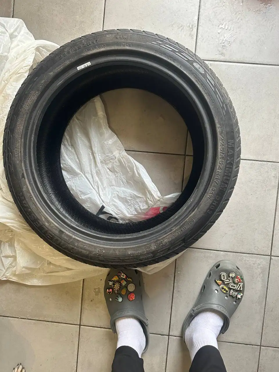 Комплект летних шин Doublestar HP Maximum DHO3 225/45 R17 94W - Шины и диски (Запчасти) в Балашиха