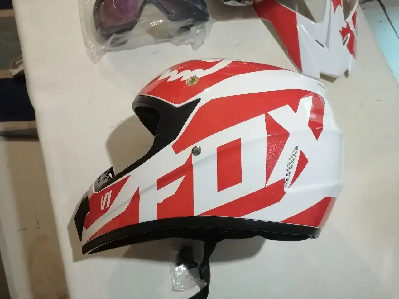 Мотошлем с аксессуарами - Мотоэкипировка (Барахолка) в Балашиха